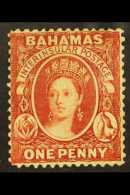 1863-77 1d Scarlet-vermilion, Wmk Crown CC REVERSED, Perf.14, SG 33x, Never Hinged Mint, BP Basel Certificate... - Other & Unclassified