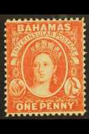 1863-77 1d Scarlet-vermilion, Bright Shade, Wmk Crown CC REVERSED, Perf.14, SG 33x, Never Hinged Mint, BP Basel... - Autres & Non Classés