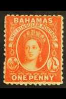 1863-77 1d Bright Vermilion Shade, Wmk Crown CC, Perf.12½, SG 25, Never Hinged Mint, BP Basel Certificate... - Altri & Non Classificati