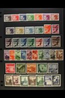 1925-47 AIRMAIL SETS Incl. 1925-30 Set Of 21, 1935 Pictorial Set Of 15 And 1947 Set Of 7, Mi 468/87, 598/612,... - Altri & Non Classificati