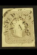 1861 (1.05kr) Grey Newspaper Stamp (Michel 23a, SG N38), Fine Used, Four Mostly Large Margins, Very Fresh. For... - Otros & Sin Clasificación