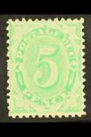 POSTAGE DUES 1902-04 5d Emerald-green Perf 11½,12, SG D17, Fine Mint, Very Fresh. For More Images, Please... - Autres & Non Classés