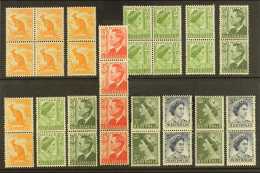 1948-63 All Different Range Of Coil Pairs Or Blocks Incl Coil Joins, Never Hinged Mint. (13 Items) For More... - Other & Unclassified