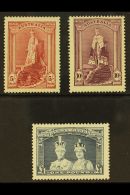 1937-49 5s, 10s $ & £1 Robes Thick Chalk Surfaced Papers, SG 176/78, Fine Never Hinged Mint, Fresh. (3... - Other & Unclassified