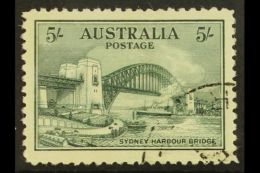 1932 5s Blue Green "Sydney Harbour Bridge", SG 143, Fine Cds Used For More Images, Please Visit... - Other & Unclassified