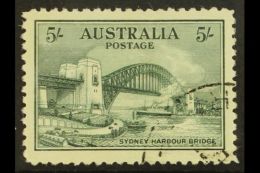 1932 5s Blue Green "Sydney Harbour Bridge", SG 143, Fine Cds Used For More Images, Please Visit... - Andere & Zonder Classificatie