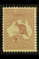 1923-24 2s Maroon Roo, Third Wmk (narrow Crown), SG 74 (BW 39), Very Fine Mint. For More Images, Please Visit... - Altri & Non Classificati