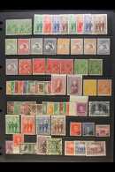 1913-1970's ATTRACTIVE SORTER LOT. Mint & Used Stamps On Stock Pages & Leaves, Inc 1913-14 Roos Mint Set... - Autres & Non Classés