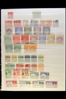 1872-1953 OLD COLLECTION On A Two-sided Stock Page, Mint & Used, Inc 1872 1d Mint (regummed), 1884-87 To 1s... - Other & Unclassified