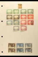 1937-1967 MINT & USED COLLECTION On Leaves, Inc 1937 Dhow Mint Set To 8a, 1939-48 Mint Set To 2r & Used... - Aden (1854-1963)