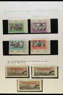 WWI & WWII PRISONERS OF WAR 1914-1945 Interesting Collection On Album Pages, Includes Various Mint Labels With... - Unclassified