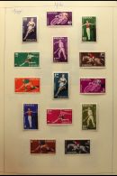 SPORT 1950s & 1960s MINT COLLECTION Of Sport Theme Sets From European Countries Inc Se-tenant Strips &... - Non Classés