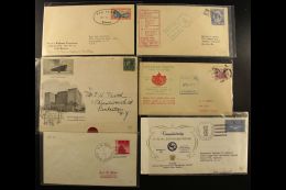 SHIP/MARITIME COVERS Interesting Hoard Of World Covers, Generally Illustrated/cacheted Or With Ship Cancels,... - Non Classés
