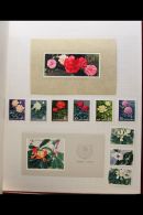 FLOWERS ON STAMPS - INCREDIBLE FOREIGN COUNTRIES FINE MINT COLLECTION A Large All Different Thematic Collection... - Zonder Classificatie