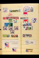 FLAGS An Extensive, All Period MINT/NHM & USED STOCK (mostly Nhm) Featuring Flags From Around The World,... - Zonder Classificatie
