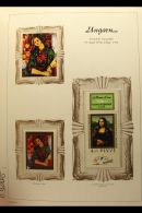 ART 1960s - 1990s. A Beautiful NEVER HINGED MINT European Countries Collection Featuring Art, Presented In Mounts... - Unclassified