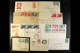 1870s - 1990s CARDS & COVERS HOARD An Interesting Assortment, Mostly USA, MALTA & NETHERLANDS With A Small... - Autres & Non Classés