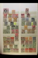 MALAYA - STRAITS & STATES Stock Book Full Of Useful Stamps, Begins With A Range Of Straits Issues From QV To... - Other & Unclassified