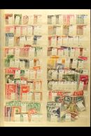WORLD RANGES 1860's-1960's Chiefly Used Stamps On Stock Pages, Inc New Zealand 1862-64 6d Roul 7 Used (corner... - Altri & Non Classificati
