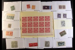 INTERESTING ALL PERIOD WORLD RANGES In Packets & On Display Cards, Mint (many Never Hinge) & Used Stamps... - Other & Unclassified
