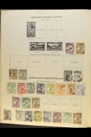 ATTRACTIVE BRITISH COMMONWEALTH COLLECTION 1850's-1935 Interesting Mint & Used Collection In A 'New Ideal'... - Autres & Non Classés