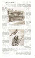 LES TRAMWAYS A AIR COMPRIME 1896 - Spoorweg