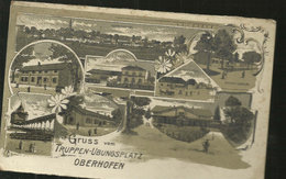 GRUSSvom  TRUPPEN UBUNGSPLATZ     OBERHOFEN 1919 - Oberhofen Am Thunersee