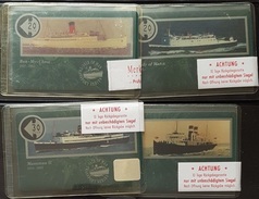 Isle Of Man - GPT, 10IOMA/B/C/D, Ships, Transport Series, Complete Set 4 Cards, 1991, Mint - Man (Ile De)