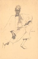 AFRIQUE  GUINEE PORTUGAISE  MAMADU SISSE - REGULE   ILLUSTRATEUR EDUARDO MALTA  EXPOSITION PARIS 1937 - Guinea Bissau