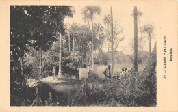 AFRIQUE  GUINEE BISSAU - GUINEE PORTUGAISE  SOUS BOIS - Guinea Bissau