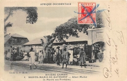 AFRIQUE  GAMBIE  RIVIERE GAMBIE  SAINTE MARIE DE BATHURST  ALBERT MARKET ( LE MARCHE AUX PROVISIONS ) - Gambie