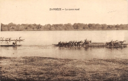 ZAMBIE   ZAMBEZE    LE CANOT ROYAL - Zambie