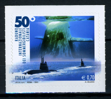2013 -  Italia - Italy - 50° Raduno Internazionale Dei Sommergibilisti In Catania  - Mint - MNH - 2011-20: Nieuw/plakker