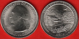 USA Quarter (1/4 Dollar) 2014 P Mint "Great Smoky Mountains" UNC - 2010-...: National Parks
