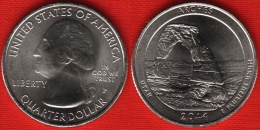 USA Quarter (1/4 Dollar) 2014 P Mint "Arches" UNC - 2010-...: National Parks
