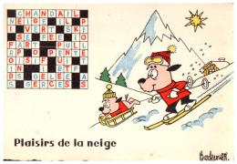 ILLUSTRATEUR , BARBEROUSSE , Plaisirs De La Neige , 408 - Barberousse