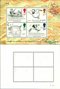 86785) REGNO Unito "  EDWARD LEAR-letteratura Infantile- Foglio UM-miniatura Foglio Gomma Integr.... VEDI FOTO - Neufs
