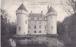 VILLEDIEU - Le Château De Villedieu. Très Beau Plan. - Other & Unclassified