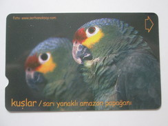 TELECARTE DE TURQUIE : PERROQUETS - Parrots