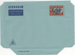 Dänemark 1978 Aerogram/Luftpost Ganzsache 150 Oere, Postfrisch MiNr. LF27; Air Mail Postal Stationary Unused - Posta Aerea