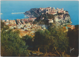 MONACO,DYNASTIE DES GRIMALDI,ROCHER,VUE AERIENNE YVON - Autres & Non Classés