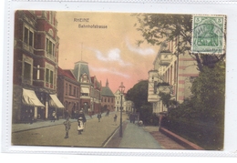 4440 RHEINE, Bahnhofstrasse, 1911 - Rheine