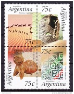 Argentina 1995 Yvert 1885- 88, Archeology - MNH - Neufs