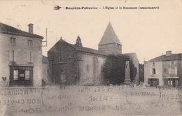 Bussières-Poitevine 87 - Eglise Et Monument Aux Morts - 1929 - Bussiere Poitevine