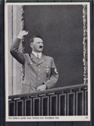Der Führer Grüßt Vom Balkon Des Deutschen Hof , Reichsparteitag 1937 ,  Gelaufen ! Nr. 23 (Del-3564d) - Covers & Documents