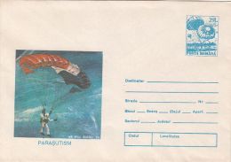 55913- PARACHUTTING, COVER STATIONERY, 1993, ROMANIA - Fallschirmspringen