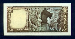 Banconota Libano 1 Livre 1964-78 FDS - Liban