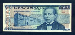 Banconota Messico 50 Pesos 1978/79 FDS - Mexico