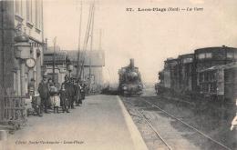 Loon-Plage      59      La Gare. Train                  - Défault -      (voir Scan) - Hazebrouck