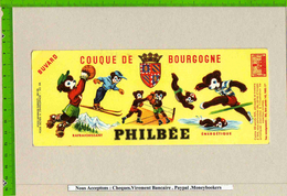 BUVARD :Couque De Bourgogne  PHILBEE  Le Sport - Gingerbread